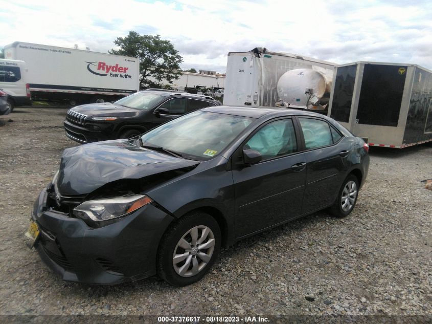 2016 TOYOTA COROLLA L/LE/S/S PLUS/LE PLUS - 2T1BURHE4GC729734