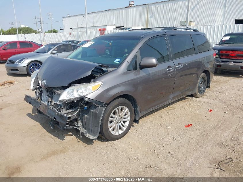 2014 TOYOTA SIENNA XLE/XLE AAS/LTD - 5TDYK3DC7ES418871