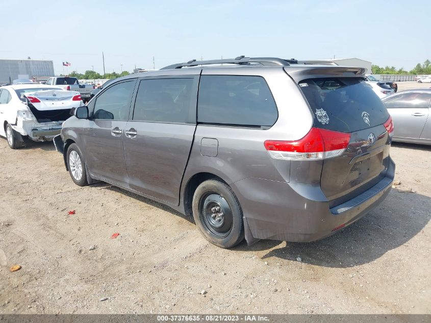 2014 TOYOTA SIENNA XLE/XLE AAS/LTD - 5TDYK3DC7ES418871