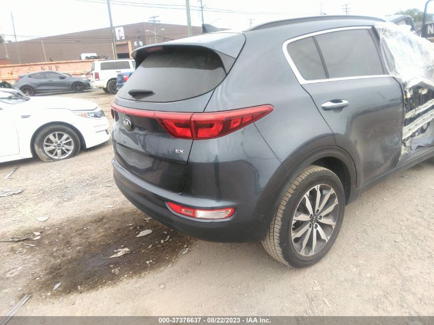 2018 KIA SPORTAGE EX - KNDPNCAC4J7320070