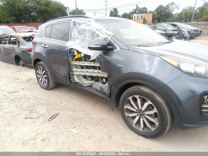 2018 KIA SPORTAGE EX - KNDPNCAC4J7320070