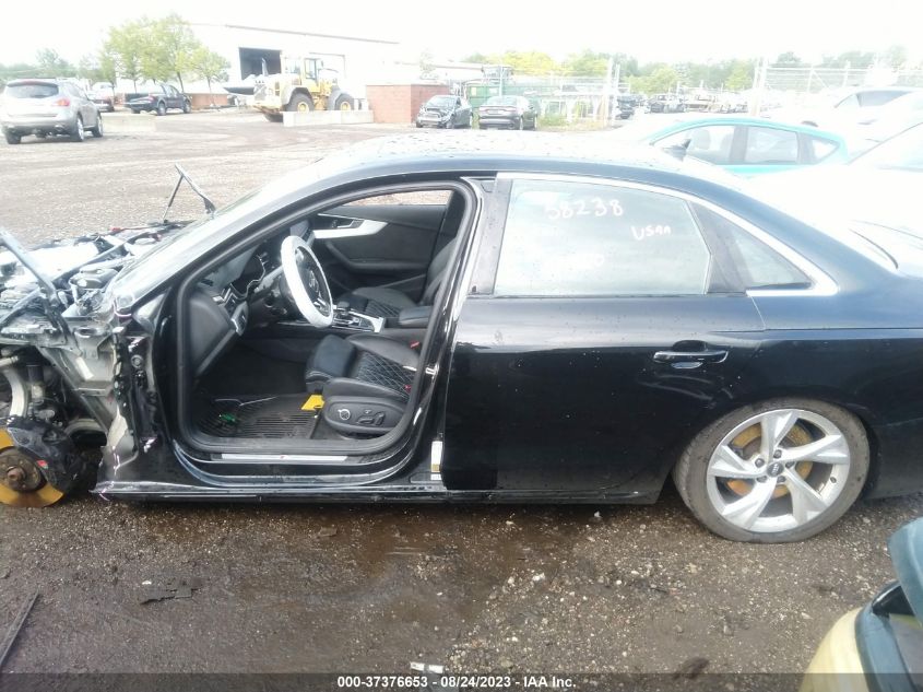 2021 AUDI S4 PREMIUM PLUS WAUB4AF43MA028028