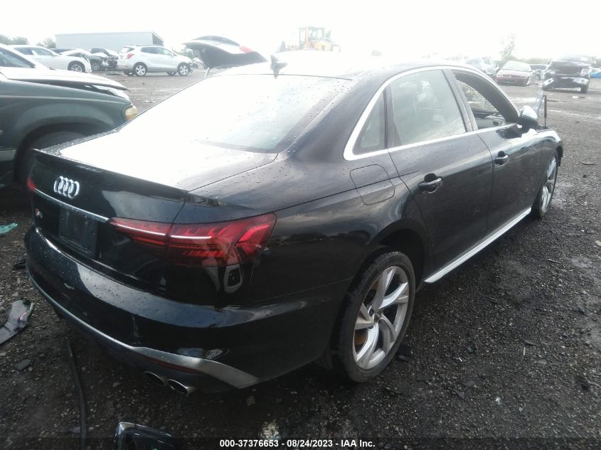 2021 AUDI S4 PREMIUM PLUS WAUB4AF43MA028028