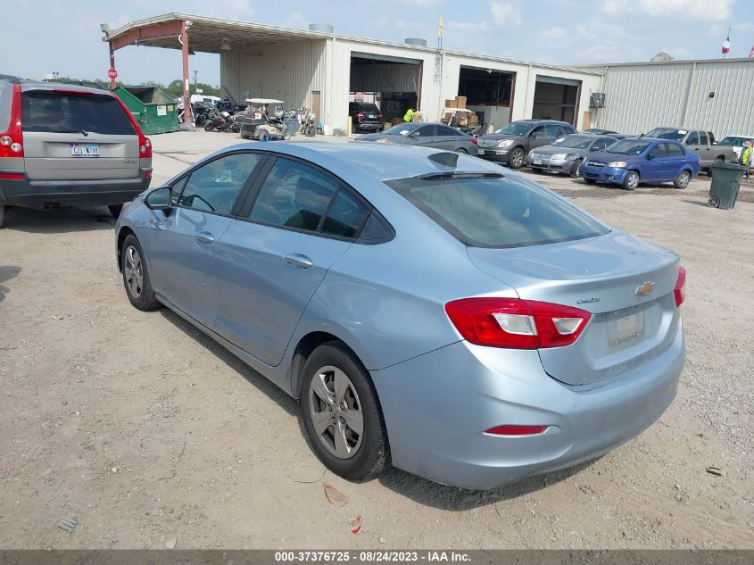 2017 CHEVROLET CRUZE LT - 1G1BD5SM9H7146809