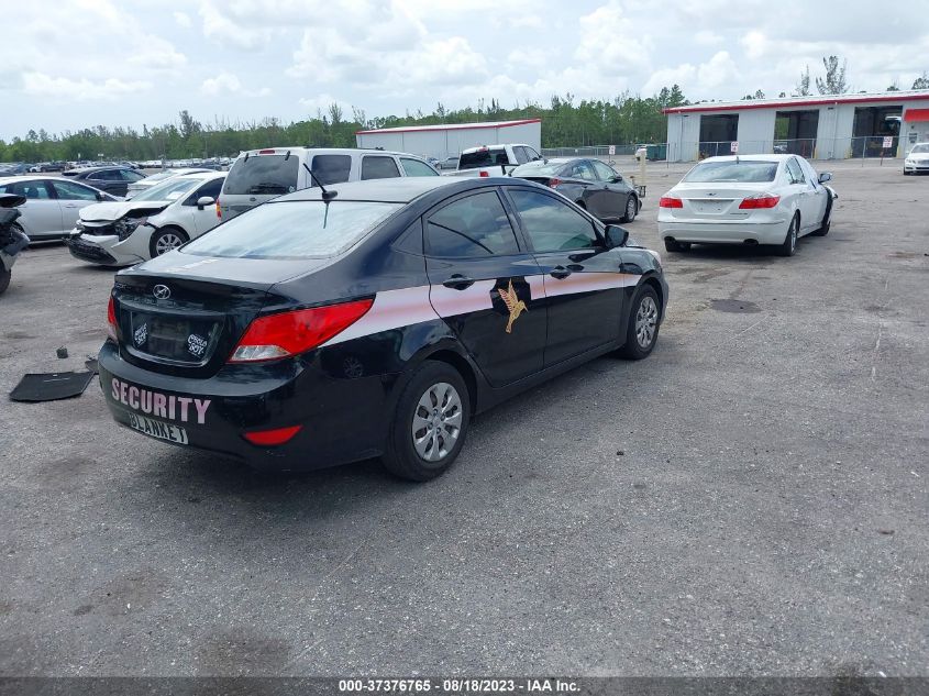 2016 HYUNDAI ACCENT SE - KMHCT4AE9GU993535