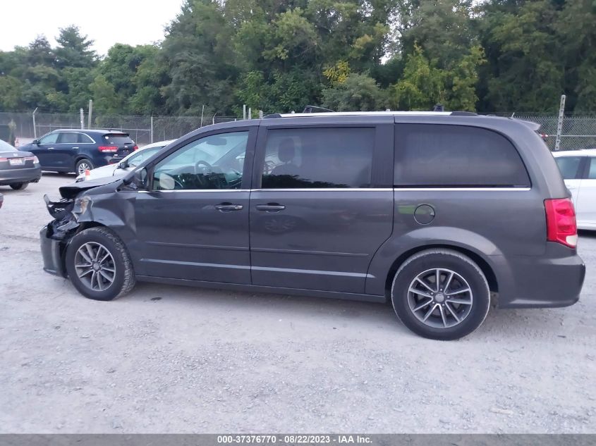 2017 DODGE GRAND CARAVAN SXT - 2C4RDGCG2HR712623