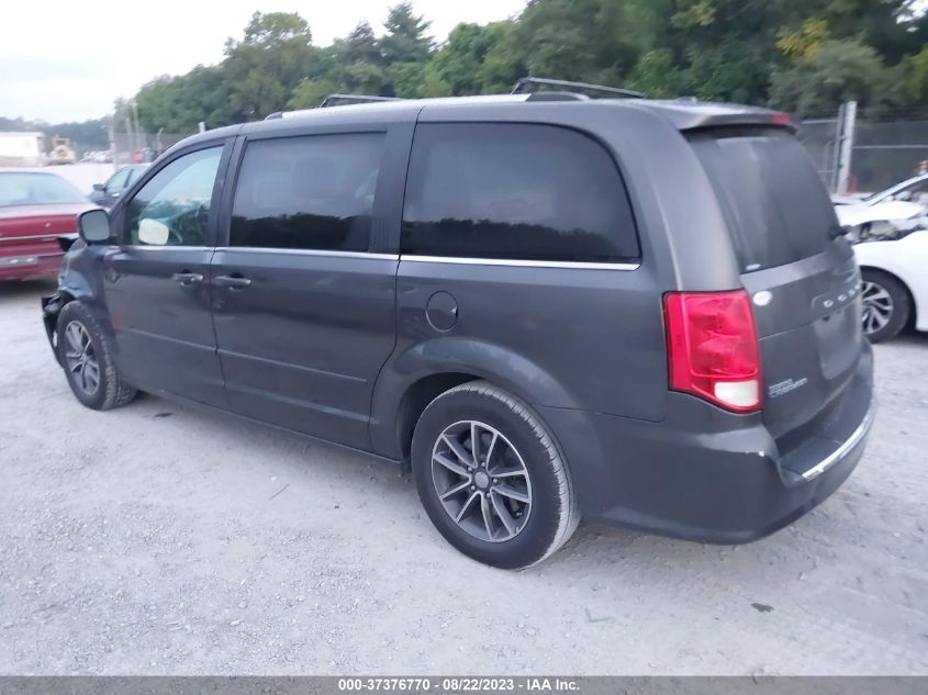 2017 DODGE GRAND CARAVAN SXT - 2C4RDGCG2HR712623