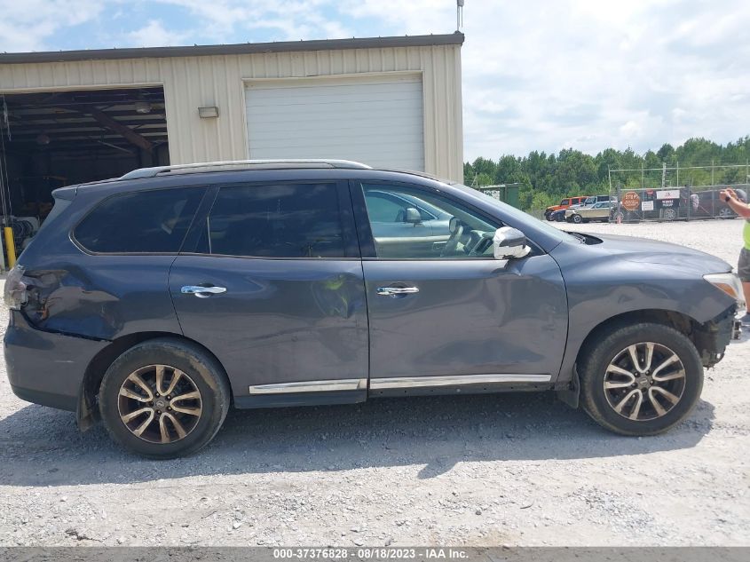 2014 NISSAN PATHFINDER SL - 5N1AR2MN7EC687930