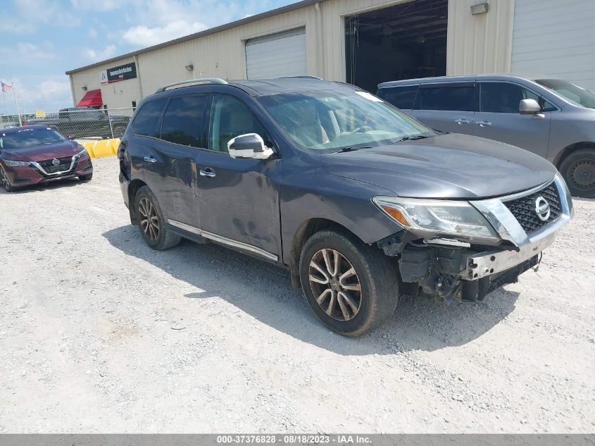 2014 NISSAN PATHFINDER SL - 5N1AR2MN7EC687930