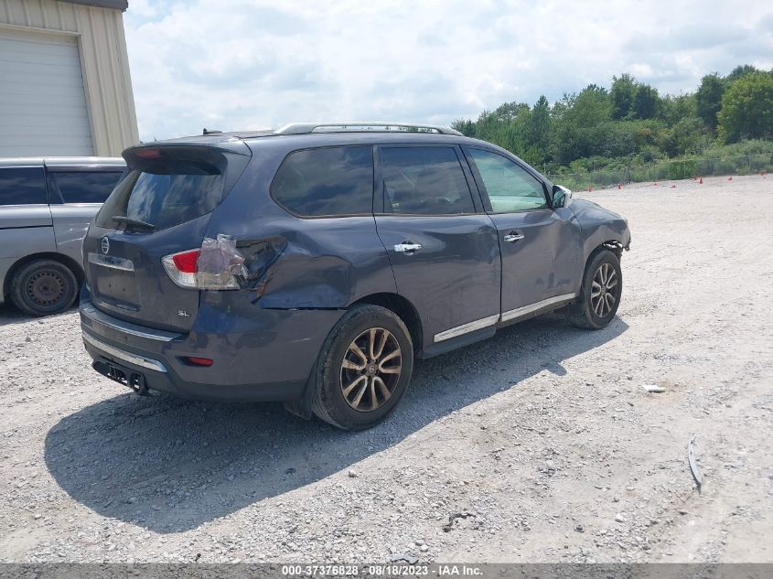 2014 NISSAN PATHFINDER SL - 5N1AR2MN7EC687930