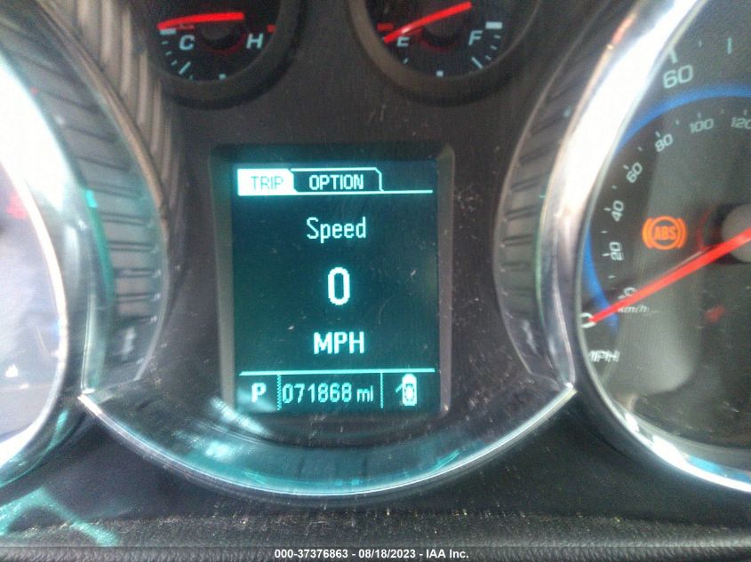 2016 CHEVROLET CRUZE LIMITED LT - 1G1PF5SB8G7192464