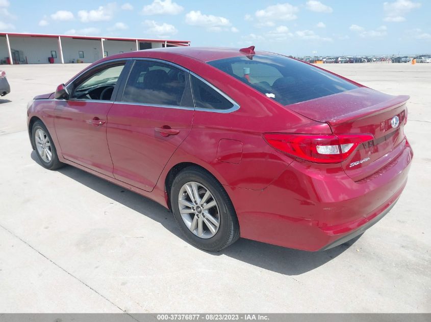 2016 HYUNDAI SONATA 2.4L - 5NPE24AF3GH401355