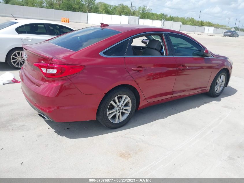 2016 HYUNDAI SONATA 2.4L - 5NPE24AF3GH401355