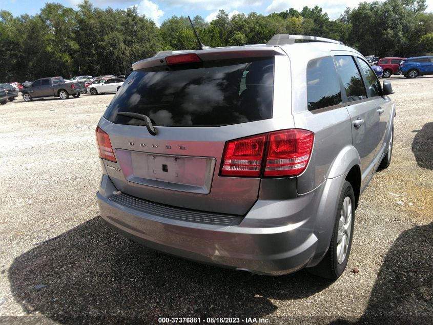 2017 DODGE JOURNEY SE - 3C4PDCAB9HT622244