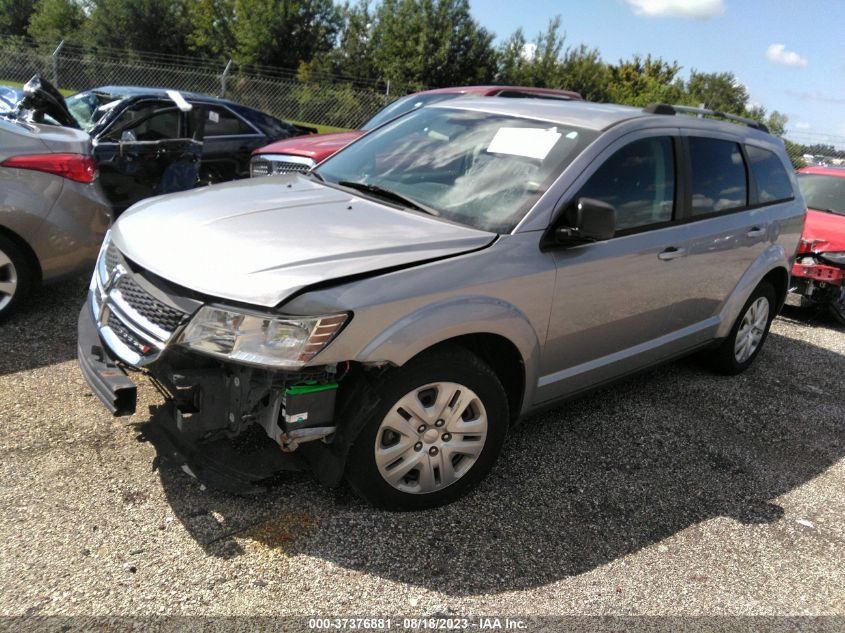2017 DODGE JOURNEY SE - 3C4PDCAB9HT622244
