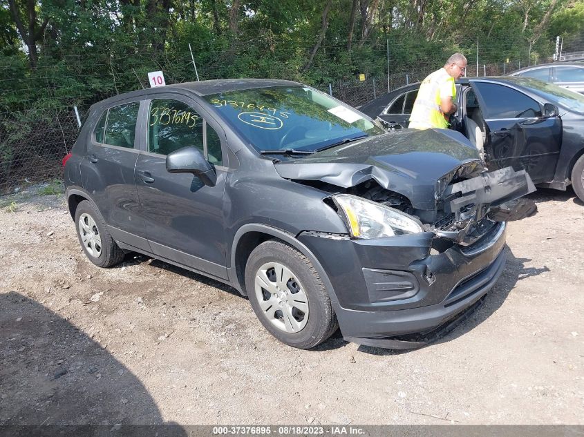 2016 CHEVROLET TRAX LS - 3GNCJKSB1GL158615