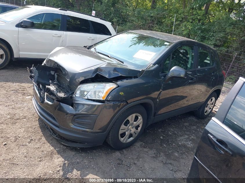 2016 CHEVROLET TRAX LS - 3GNCJKSB1GL158615