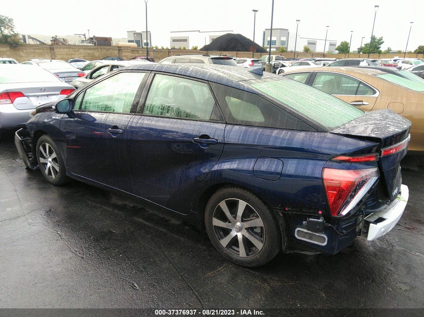 VIN JTDBVRBD8LA008134 2020 TOYOTA MIRAI