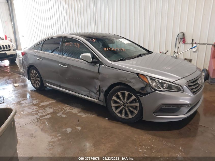 2016 HYUNDAI SONATA 2.4L LIMITED - 5NPE34AF3GH324936