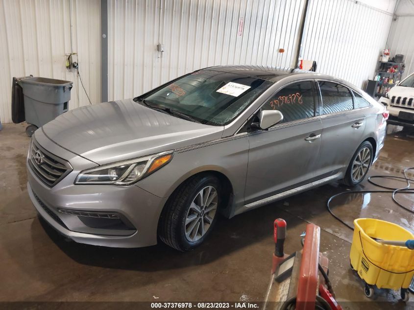 2016 HYUNDAI SONATA 2.4L LIMITED - 5NPE34AF3GH324936