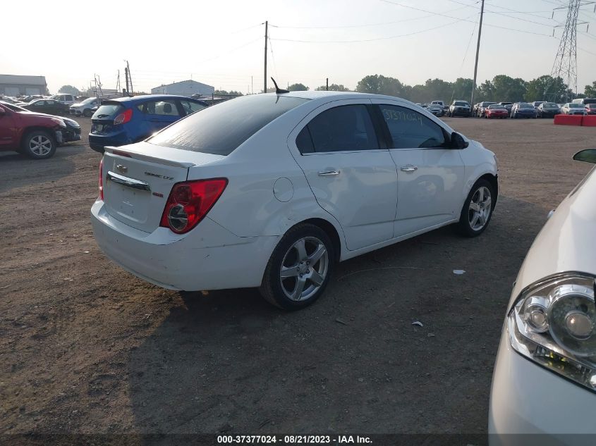 2013 CHEVROLET SONIC LTZ - 1G1JE5SB4D4254822
