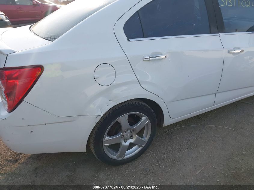 2013 CHEVROLET SONIC LTZ - 1G1JE5SB4D4254822
