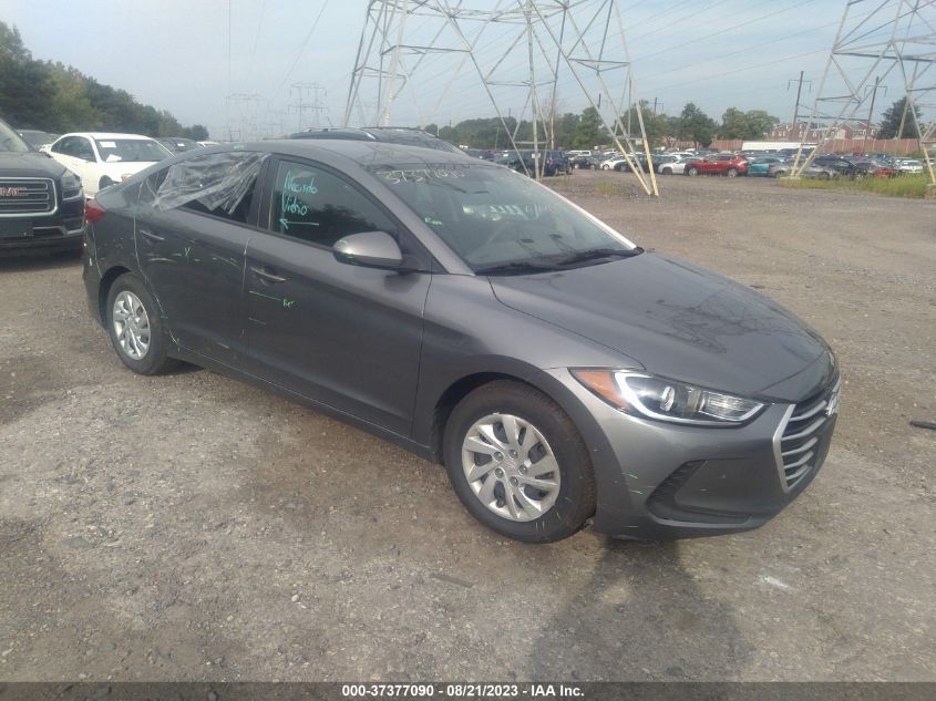 2018 HYUNDAI ELANTRA SE - 5NPD74LF2JH395159