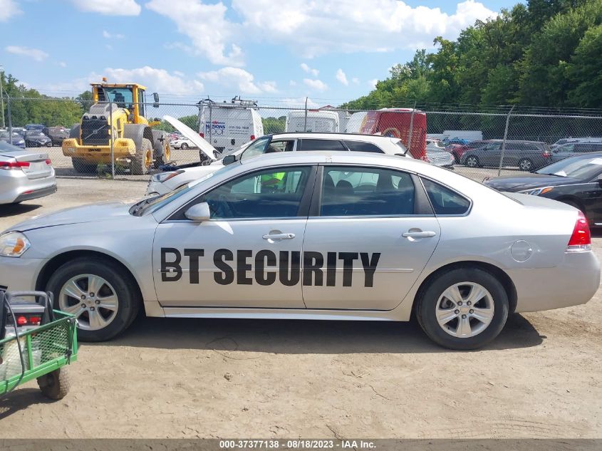 2013 CHEVROLET IMPALA LS - 2G1WA5E37D1187764