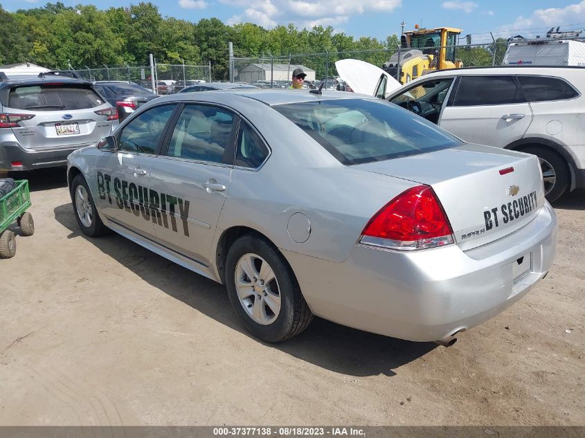 2013 CHEVROLET IMPALA LS - 2G1WA5E37D1187764