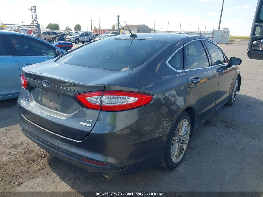 2016 FORD FUSION SE - 3FA6P0HD6GR214245