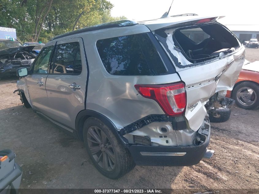 2018 FORD EXPLORER LIMITED - 1FM5K7F83JGA04652