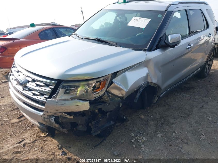 2018 FORD EXPLORER LIMITED - 1FM5K7F83JGA04652