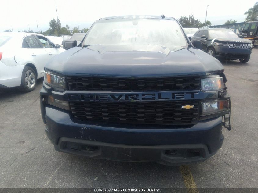 2022 CHEVROLET SILVERADO 1500 LTD CUSTOM - 1GCPWBEK6NZ111352