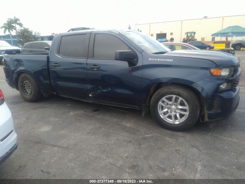 2022 CHEVROLET SILVERADO 1500 LTD CUSTOM - 1GCPWBEK6NZ111352