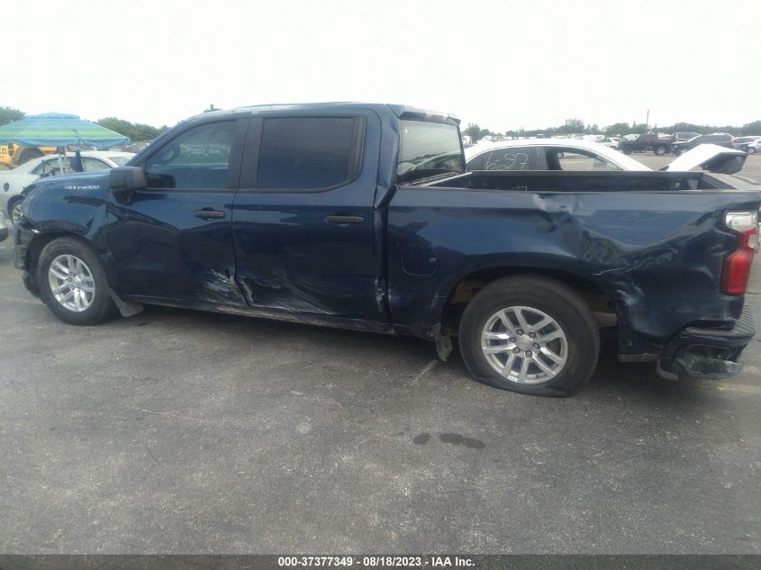2022 CHEVROLET SILVERADO 1500 LTD CUSTOM - 1GCPWBEK6NZ111352