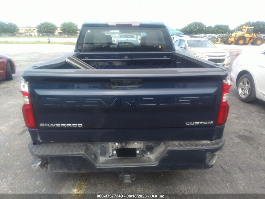2022 CHEVROLET SILVERADO 1500 LTD CUSTOM - 1GCPWBEK6NZ111352