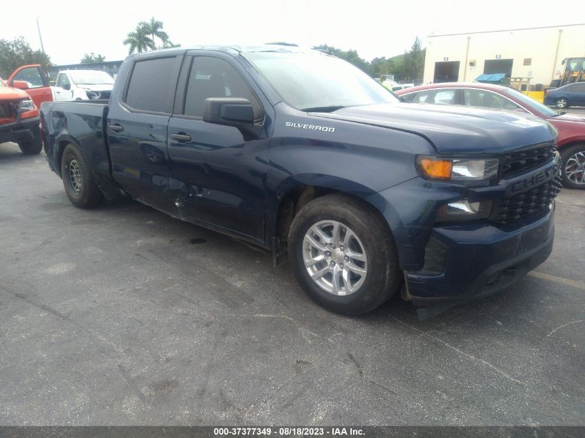 2022 CHEVROLET SILVERADO 1500 LTD CUSTOM - 1GCPWBEK6NZ111352