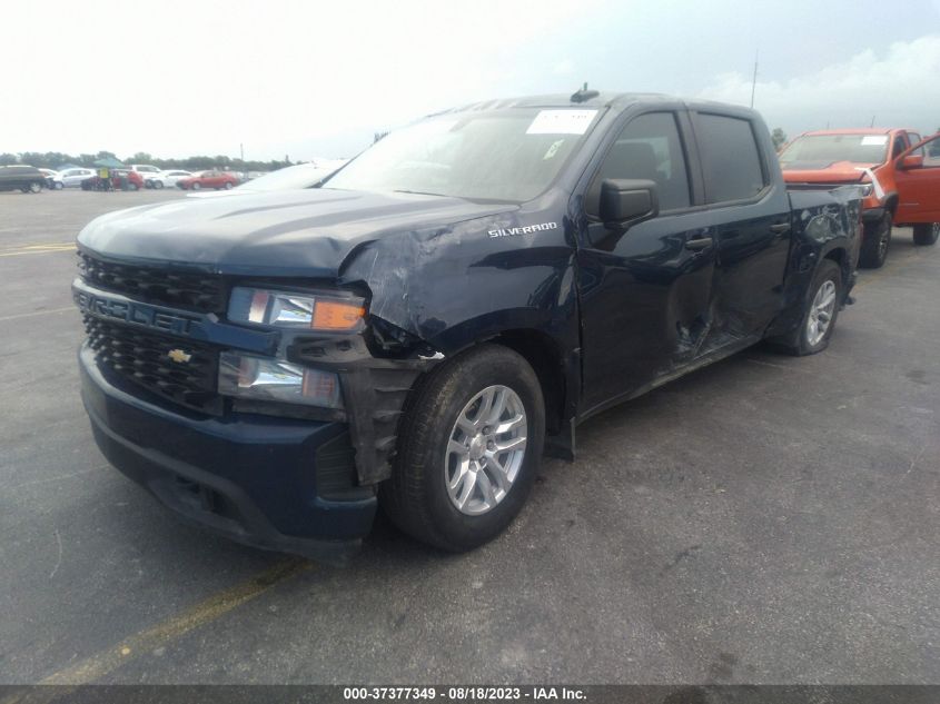2022 CHEVROLET SILVERADO 1500 LTD CUSTOM - 1GCPWBEK6NZ111352