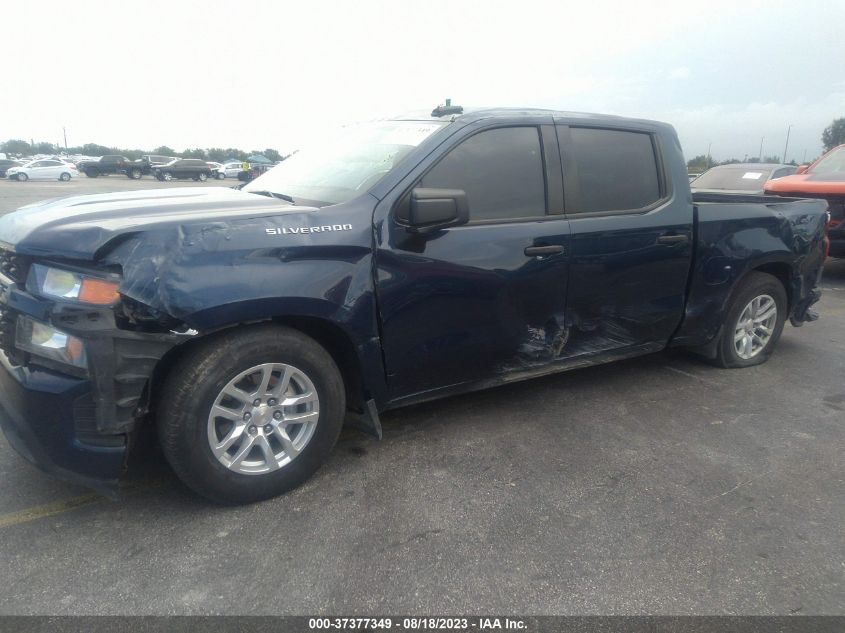 2022 CHEVROLET SILVERADO 1500 LTD CUSTOM - 1GCPWBEK6NZ111352