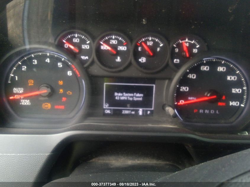 2022 CHEVROLET SILVERADO 1500 LTD CUSTOM - 1GCPWBEK6NZ111352