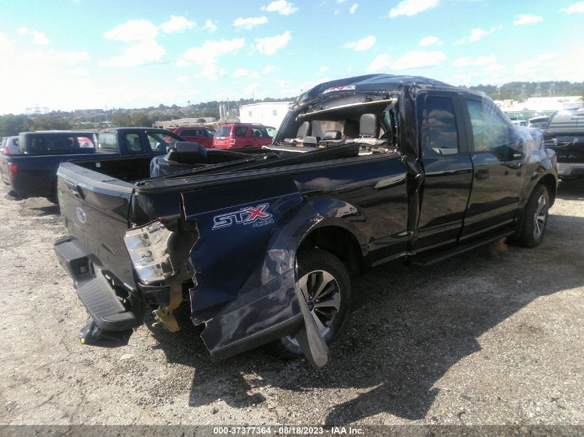 1FTEX1EP9KKD67645 Ford F150 SUPER CAB 4