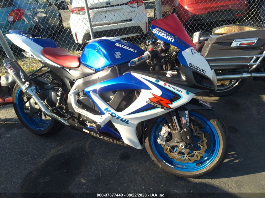2007 SUZUKI GSX-R750 - JS1GR7KA972110623