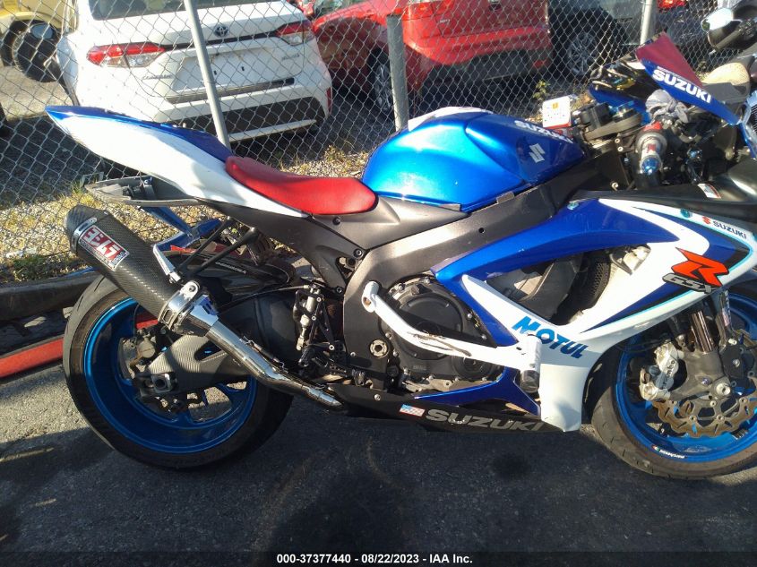 2007 SUZUKI GSX-R750 - JS1GR7KA972110623