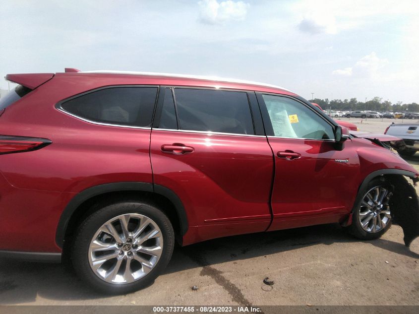 2021 TOYOTA HIGHLANDER HYBRID - 5TDYARAH2MS507204