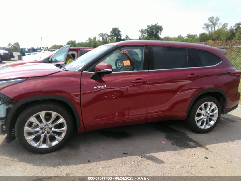2021 TOYOTA HIGHLANDER HYBRID - 5TDYARAH2MS507204