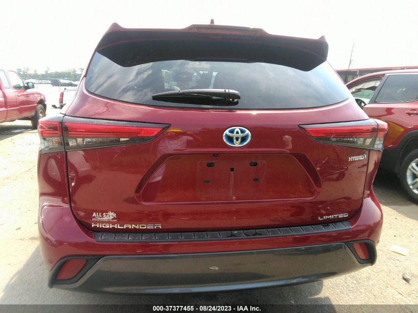 2021 TOYOTA HIGHLANDER HYBRID - 5TDYARAH2MS507204