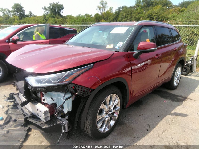 2021 TOYOTA HIGHLANDER HYBRID - 5TDYARAH2MS507204