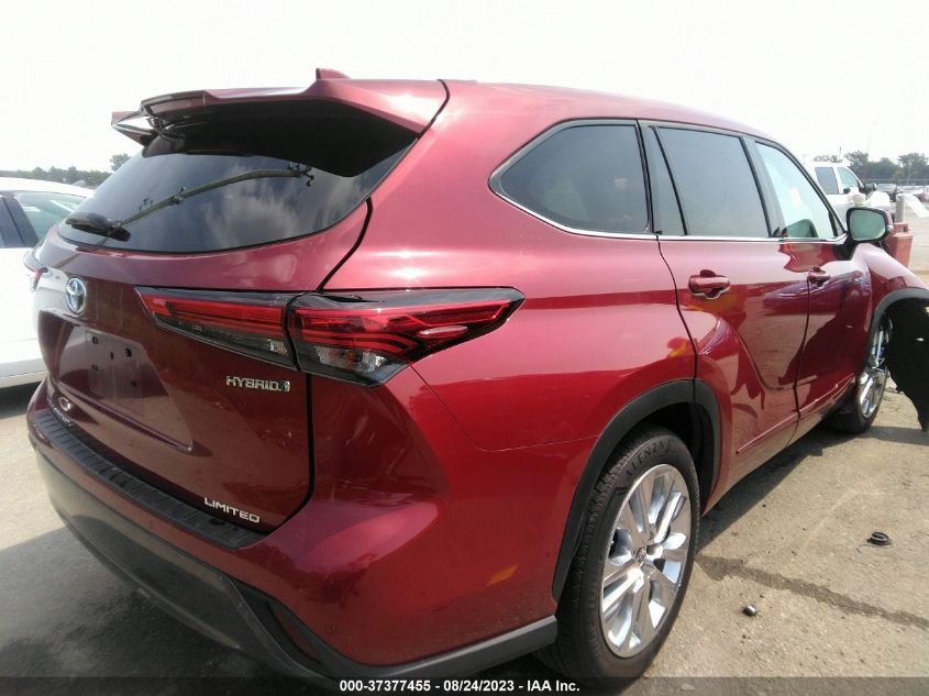 2021 TOYOTA HIGHLANDER HYBRID - 5TDYARAH2MS507204