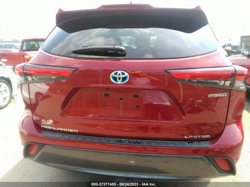 2021 TOYOTA HIGHLANDER HYBRID - 5TDYARAH2MS507204
