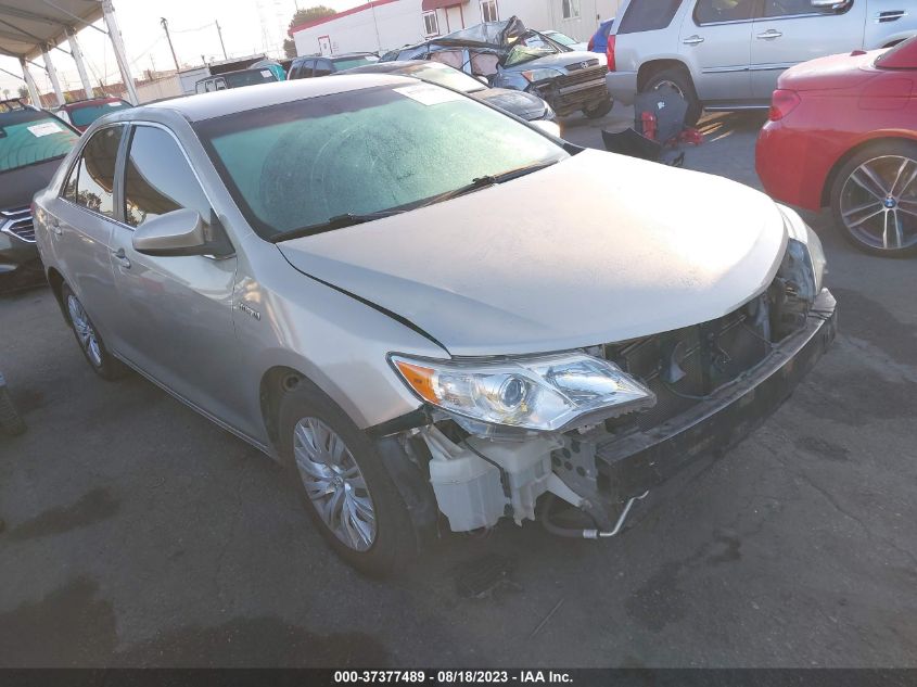 2014 TOYOTA CAMRY HYBRID LE/XLE/SE LIMITED EDITION - 4T1BD1FK6EU112194